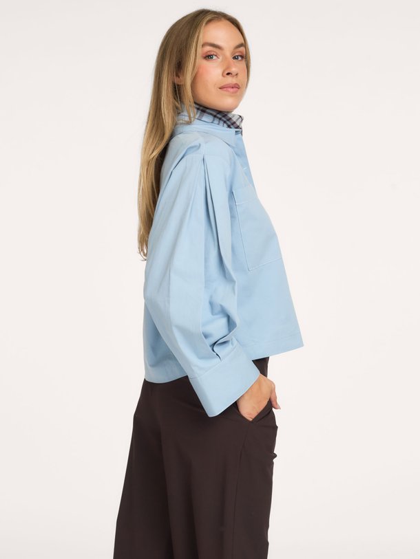 Ivanna poplin blouse Ivanna, katoenen blouse