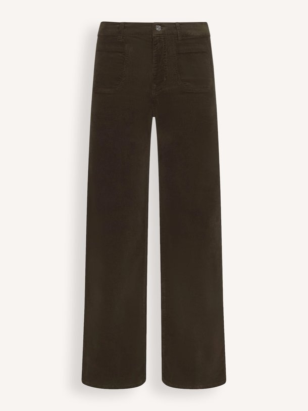 LE SLIM PALAZZO MODERNIST POCKET CORDUROY Katoenmix ribcord broek