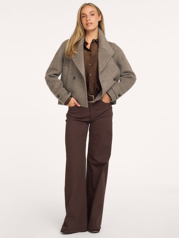 BILLIE Hairy Wool Billie, wolmix mantel