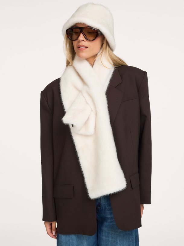 JEMMA Faux Mink Jemma, fake fur sjaal