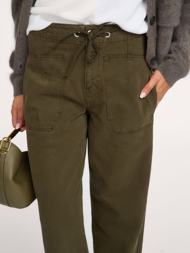 Cocy, high waist tapered fit jeans