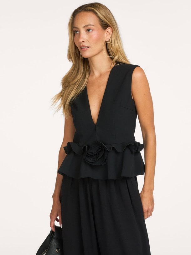 Fleuri top Fleuri, geweven top