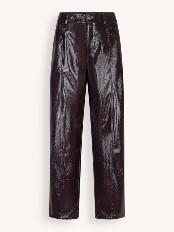 Scene, leatherlook broek