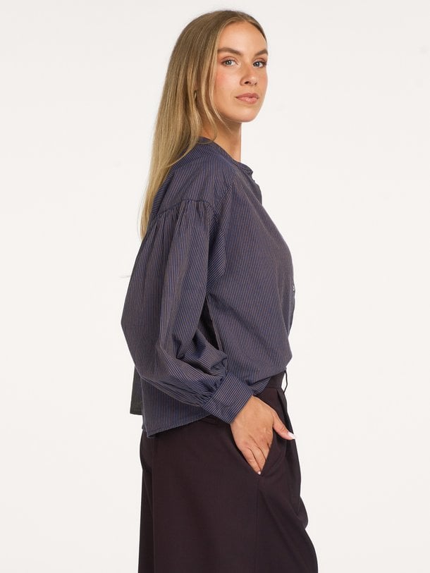ella stripe blouse Ella, organic cotton blouse