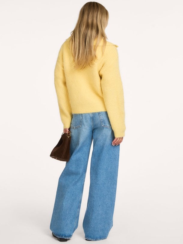 Emyla zip sweater Emyla, alpacamix trui