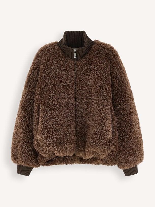JALLIS62 T1805 Jallis, geweven teddy jas