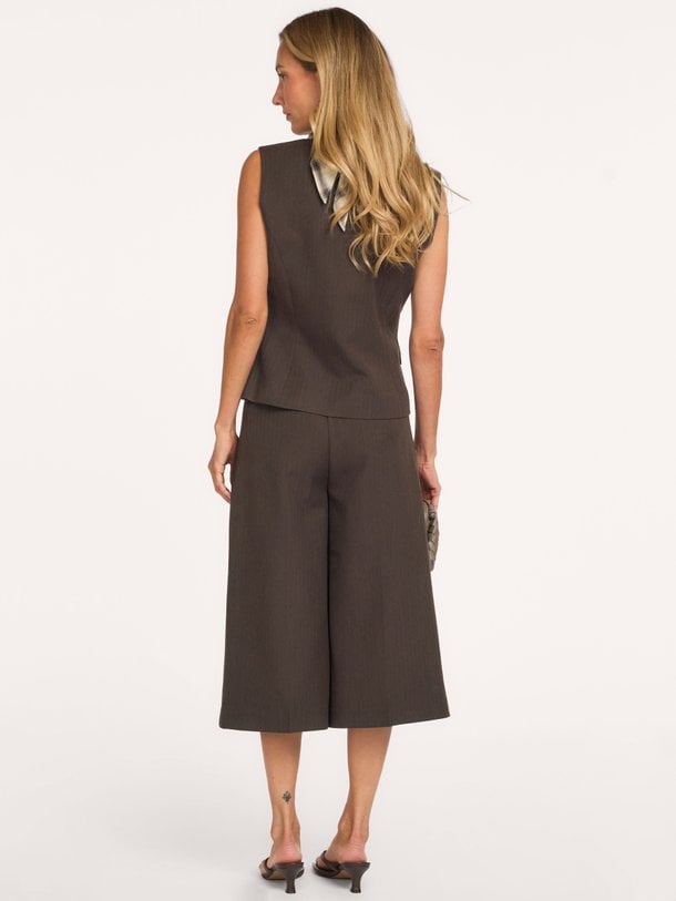 Riese Fitted Waistcoat Riese, viscosemix gilet
