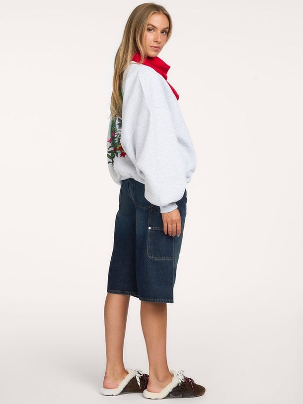 Silvia Oversized Sweater Silvia, katoenmix oversized sweater