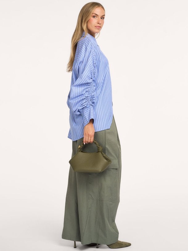 Ted, katoenmix gestreepte blouse
