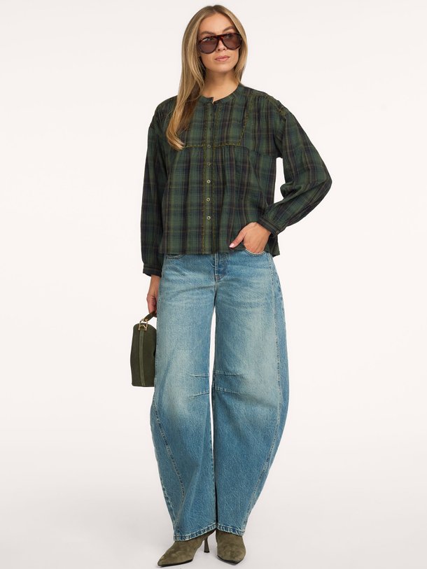 Sisi, katoen/linnenmix blouse