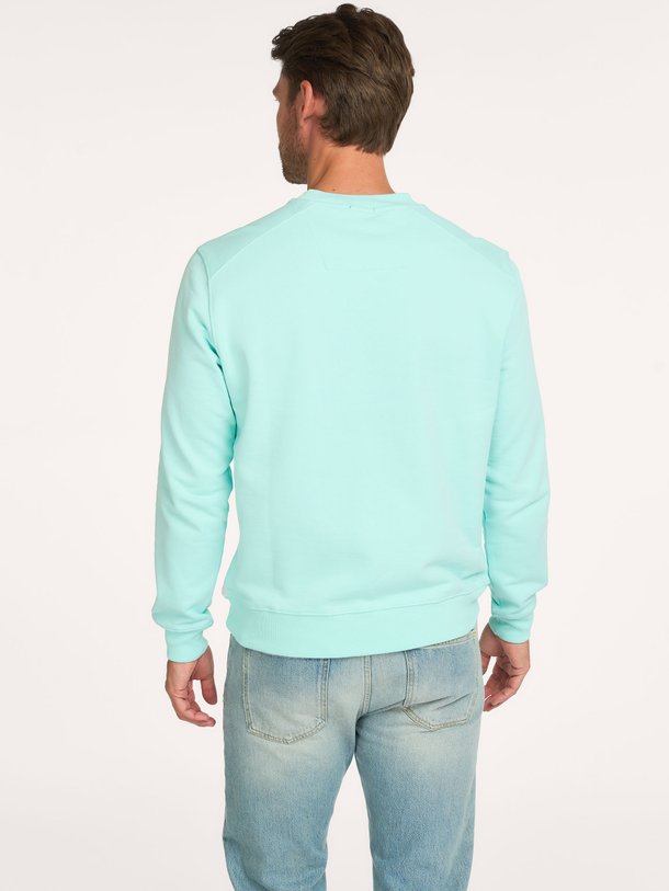 Katoenen sweater met logo