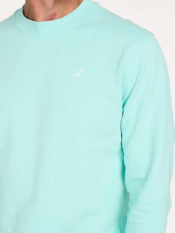 Katoenen sweater met logo