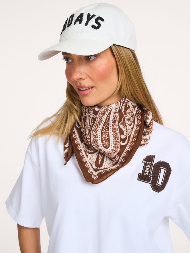cotton cap logo Katoenen logo pet