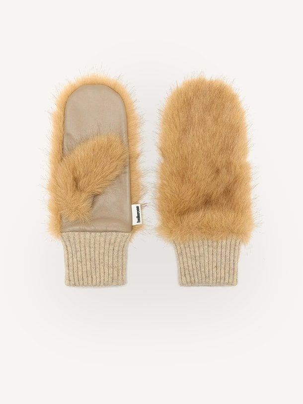 MADINA62 F2625 Madina, fake fur wanten