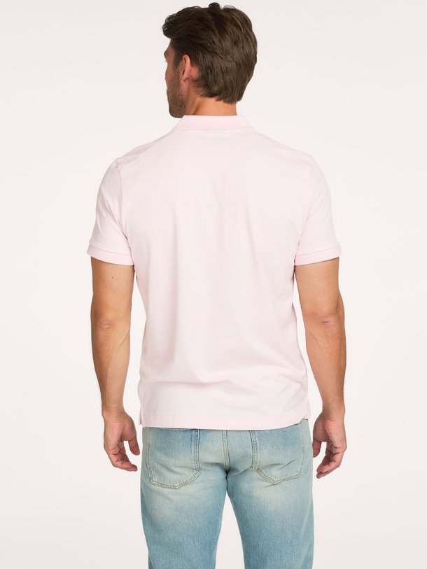 Katoenmix polo met logo