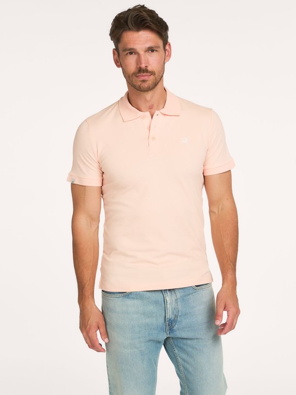 Katoenmix polo met logo
