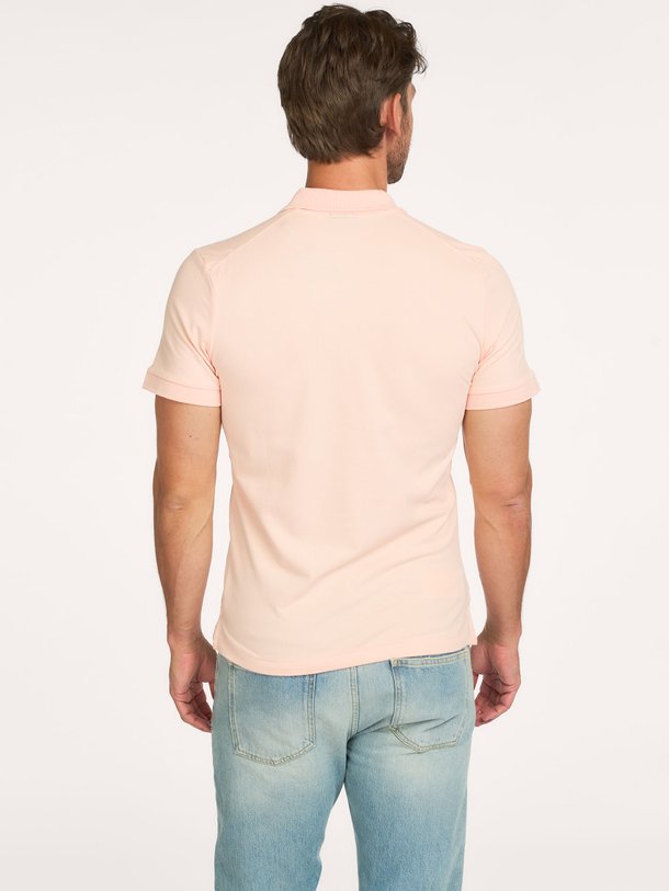 Katoenmix polo met logo