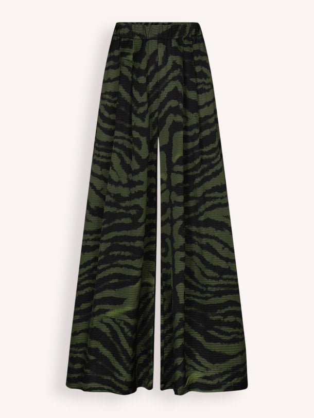 Onique animaux wide leg pants Onique, viscosemix broek