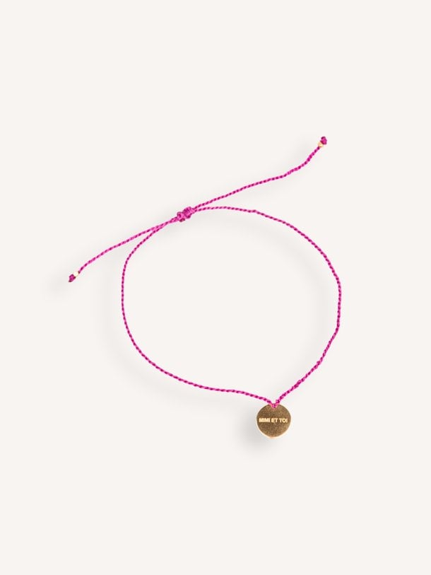 COTTON Bracelet Cotton, vergulde armband