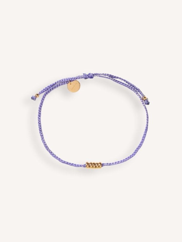 COTTON Bracelet Cotton, vergulde armband
