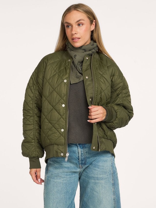 Helga, geweven bomber jack