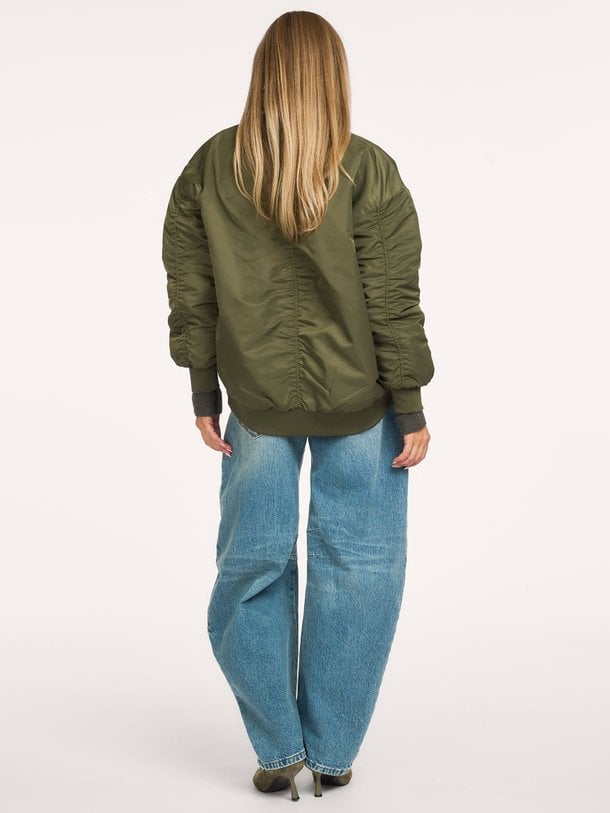 Helga, geweven bomber jack