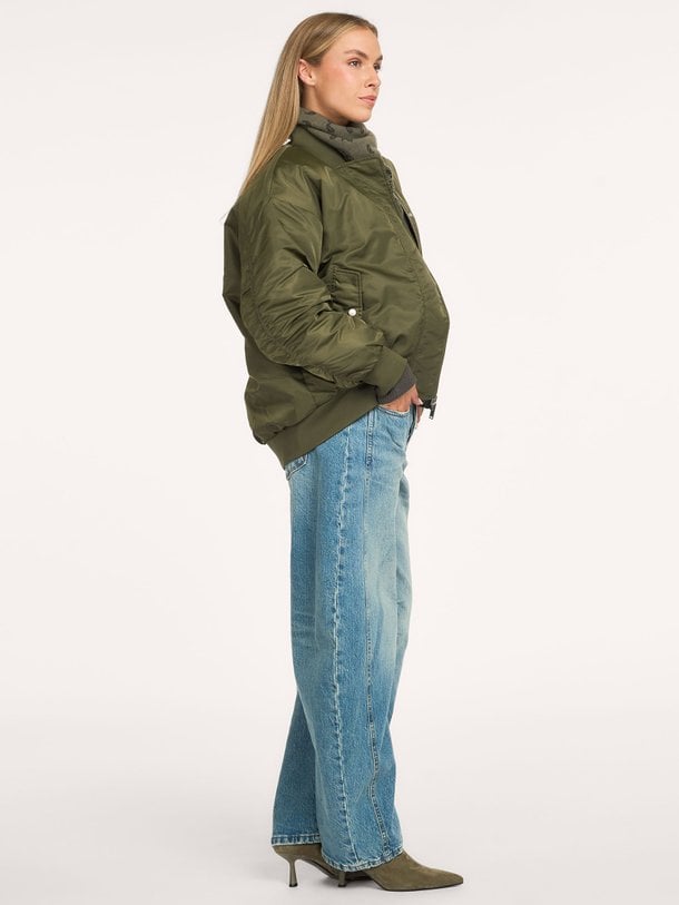 Helga, geweven bomber jack
