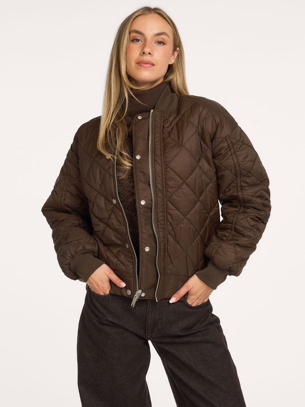 Helga, geweven bomber jack