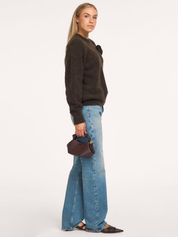 Andie flower jumper Andie, alpacamix trui