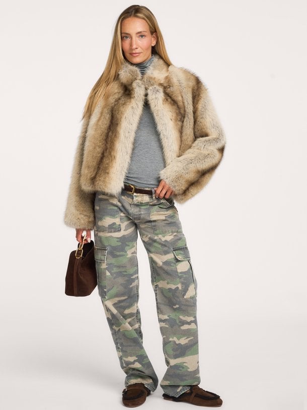 LUMI Faux Fox Lumi, fake fur jas
