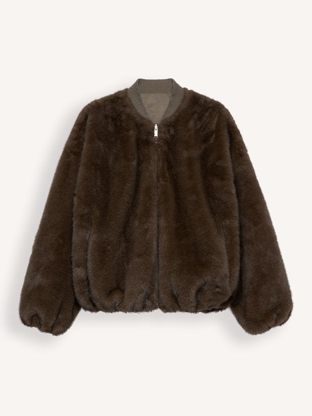 ETTA Faux Mink Etta, fake fur reversible jack