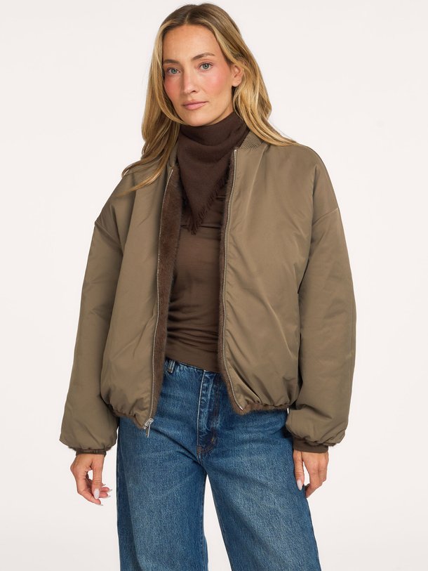 ETTA Faux Mink Etta, fake fur reversible jack