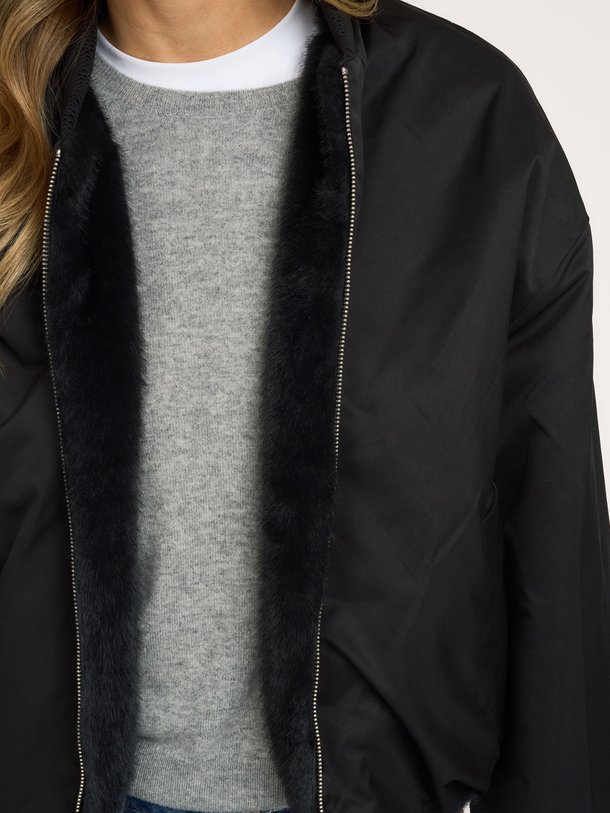ETTA Faux Mink Etta, fake fur reversible jack