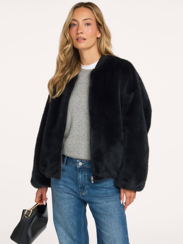 ETTA Faux Mink Etta, fake fur reversible jack