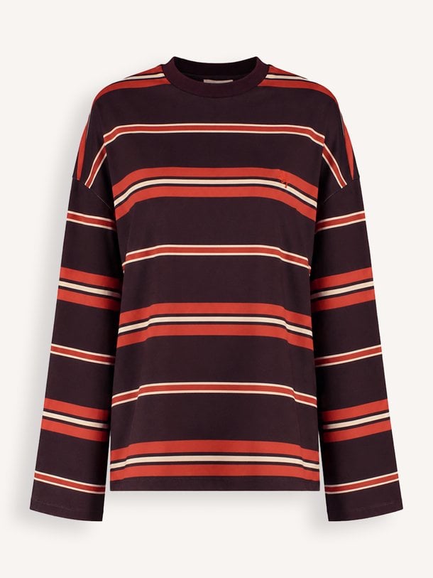 Tommy, katoenmix gestreepte longsleeve