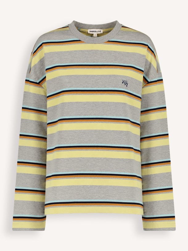 Tommy, katoenmix gestreepte longsleeve