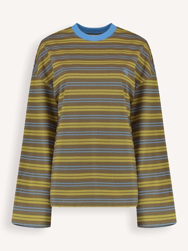 Tommy, katoenmix gestreepte longsleeve