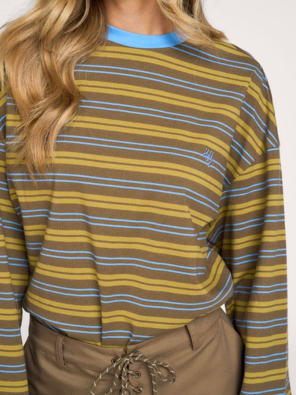 TOMMY-LS Tommy, katoenmix gestreepte longsleeve