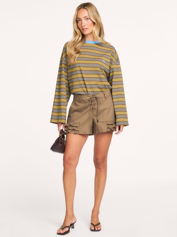 TOMMY-LS Tommy, katoenmix gestreepte longsleeve