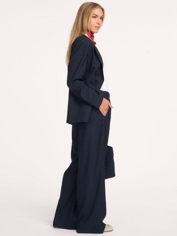 Jelle Pinstripe, viscosemix broek