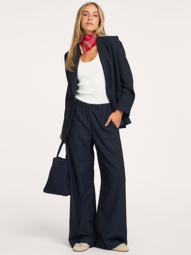 Jelle Pinstripe, viscosemix broek