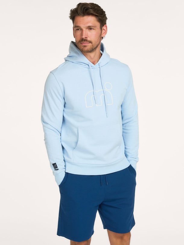 Katoenmix short met logo