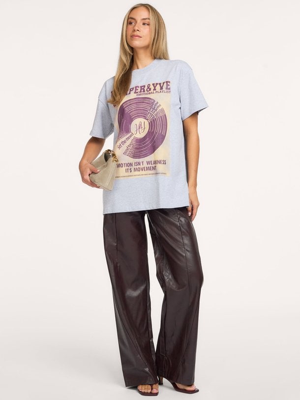 PLAYLIST-SS Playlist, katoenen T-shirt met print