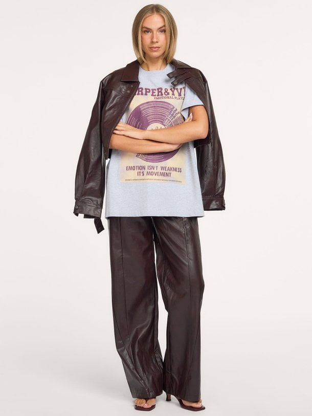 PLAYLIST-SS Playlist, katoenen T-shirt met print