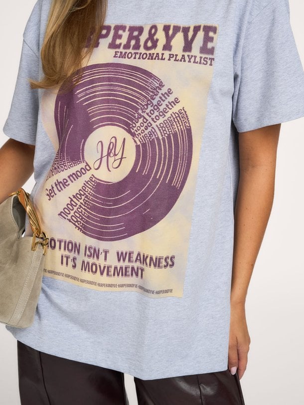 PLAYLIST-SS Playlist, katoenen T-shirt met print