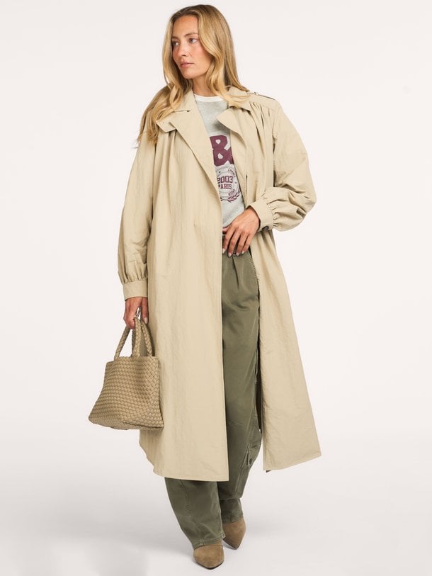 1H26WILI Wili, polyamide trenchcoat