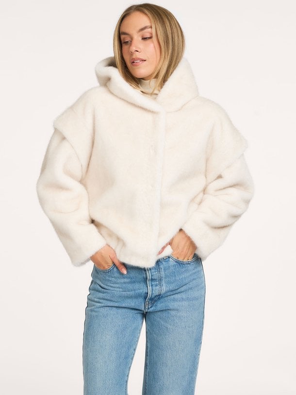 ISADEE Faux Mink Isadee, fake fur jack