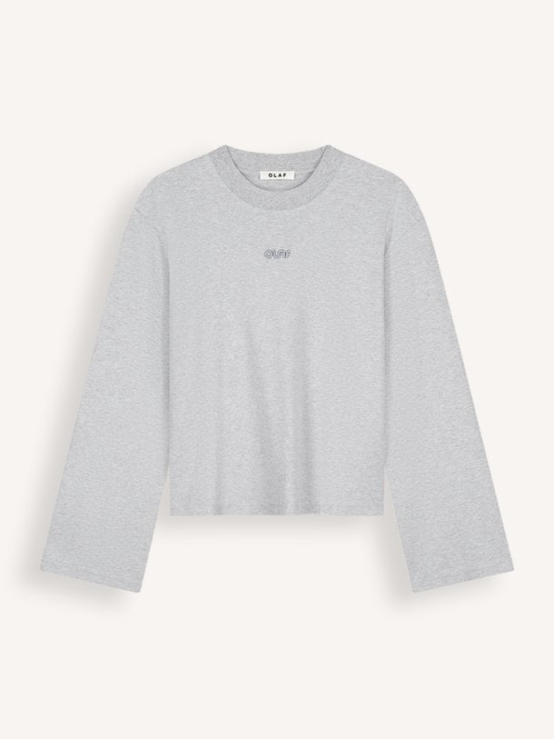 RETRO LOGO LS TEE Organic cotton longsleeve