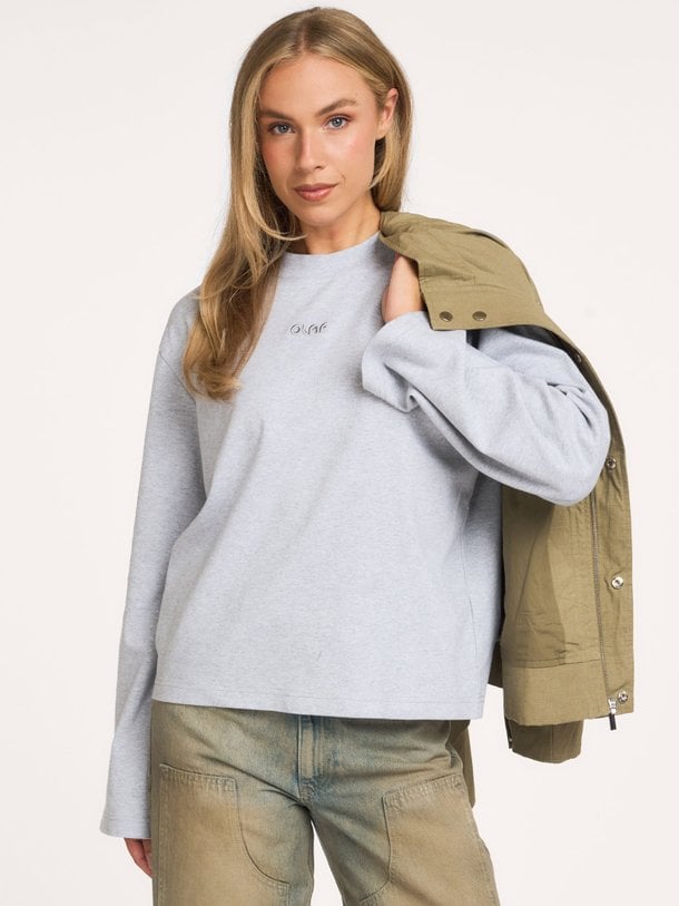 RETRO LOGO LS TEE Organic cotton longsleeve