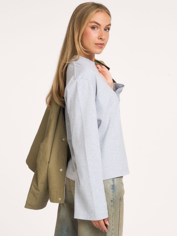 RETRO LOGO LS TEE Organic cotton longsleeve